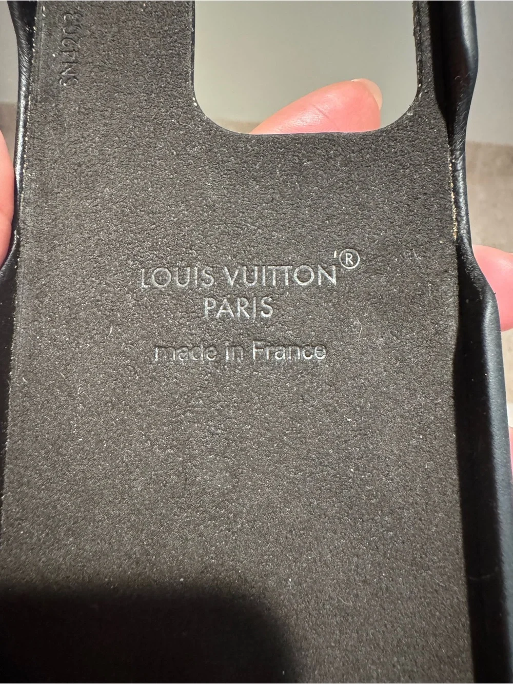 Louis Vuitton Brown and Black Monogram iPhone Case